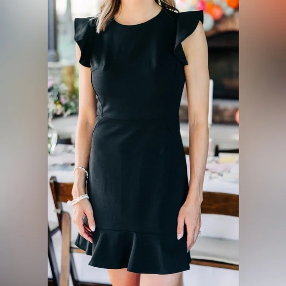 🖤💕Black Ruffled Dress💕🖤 - Picture 4 of 6